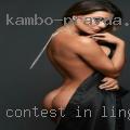 contest in lingerie mature